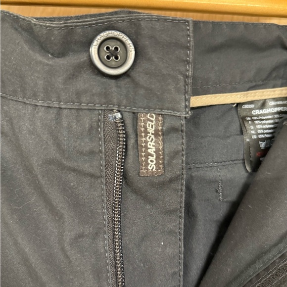 Craghoppers Pants Mens 36  Gray Cargo Trouser Solar Shield Outdoor Hiking - Picture 4 of 9